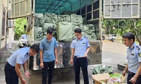 Cục QLTT tỉnh Bắc Ninh thu giữ gần 3 tấn thịt vịt và trứng gà non đông lạnh không rõ nguồn gốc xuất xứ