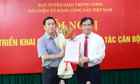 Từ 1/7 Nhà báo Nguyễn Công Dũng phụ trách Báo điện tử Đảng Cộng sản Việt Nam 