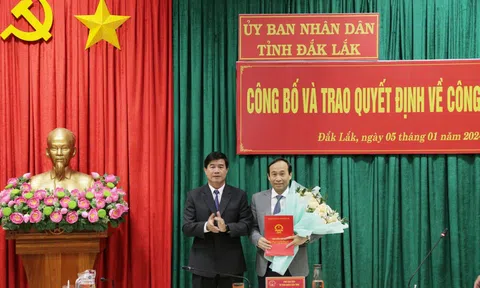 Tỉnh Đắk Lắk bổ nhiệm nhiều cán bộ chủ chốt