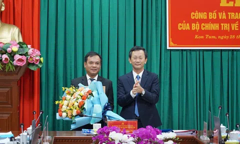 Kon Tum có tân Phó Bí thư Tỉnh ủy