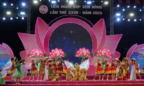 Khai mạc Liên hoan Búp sen hồng khu vực phía Nam lần thứ XXVII