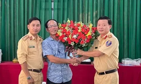 Quảng Ngãi: Người dân viết thư cảm ơn lực lượng cảnh sát giao thông hỗ trợ cấp cứu