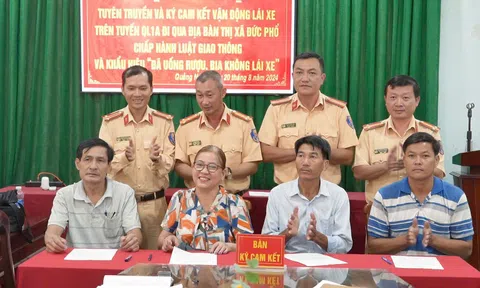 Quảng Ngãi: Tài xế vào quán ăn uống rượu bia, chủ quán sẽ báo Cảnh sát giao thông