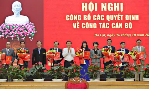 Lâm Đồng điều động, bổ nhiệm nhiều cán bộ chủ chốt