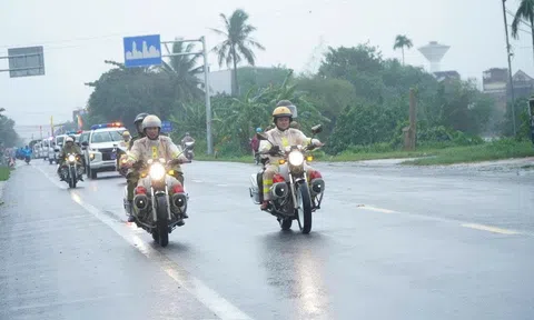 Quảng Ngãi: Công an huyện Mộ Đức ra quân cao điểm đảm bảo an ninh, trật tự và an toàn giao thông dịp Tết Ất Tỵ 2025