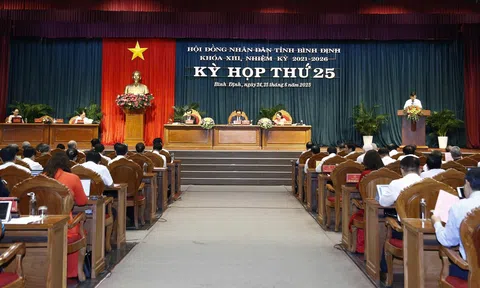 Kỳ họp thứ 25 HĐND tỉnh Bình Định: Tổng kết nhiệm kỳ, bàn giải pháp phát triển kinh tế - xã hội