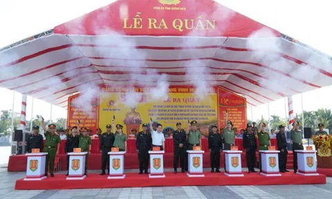 Quảng Ngãi ra quân cao điểm tấn công, trấn áp tội phạm phục vụ Đại hội Đảng các cấp