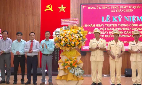 Đà Nẵng: Thăng Điền kỷ niệm 80 năm Ngày truyền thống lực lượng Công an Nhân dân