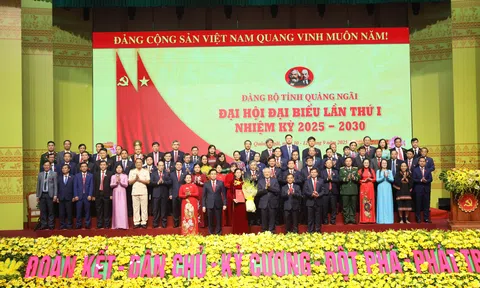 Khai mạc Đại hội Đảng bộ tỉnh Quảng Ngãi lần thứ I: Đặt mục tiêu phát triển nhanh và bền vững đến 2030