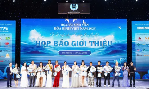 Khởi động cuộc thi Hoa hậu Sinh viên Hòa bình Việt Nam 2025 với thông điệp “viết tiếp câu chuyện hòa bình”