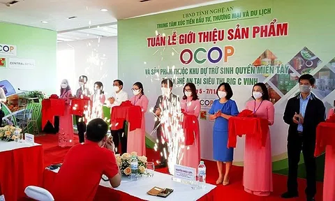 Nghệ An: Từng bước hoàn thiện, nâng cao thương hiệu các sản phẩm OCOP