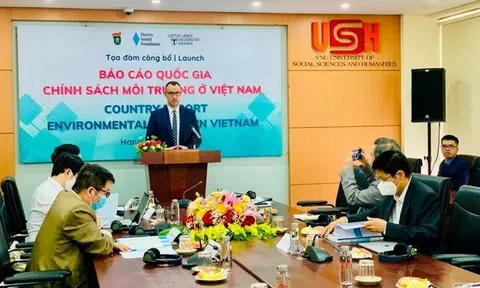 Công bố tài liệu nghiên cứu về chính sách môi trường ở Việt Nam
