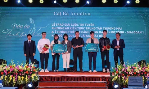 Trao giải phương án thiết kế kiến trúc dự án Cát Bà Amatina