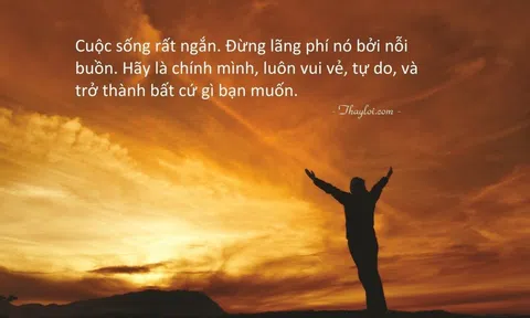 Đừng coi thường ai cả, hãy sống theo lẽ phải