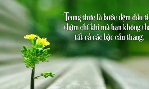 Những hành vi của người sống chân thật