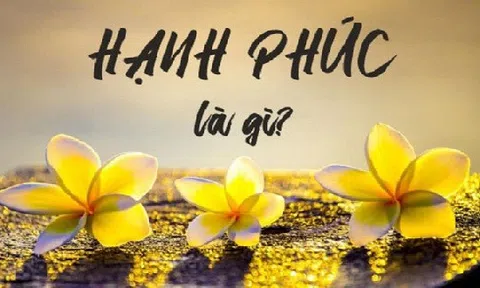 Hạnh phúc đôi khi chỉ đơn giản là khi ta biết cho đi