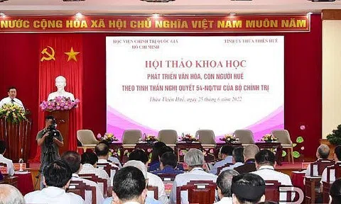 Thừa Thiên Huế: Phát triển văn hóa, con người theo Nghị quyết số 54-NQ/TW của Bộ Chính trị