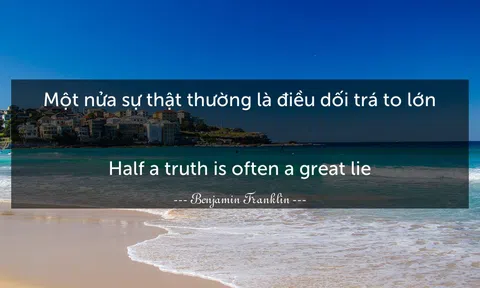 Trả giá về sự dối trá