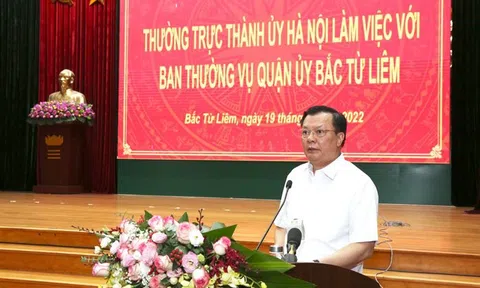 Hà Nội: Xây dựng quận Bắc Từ Liêm là đô thị xanh, sinh thái, hiện đại