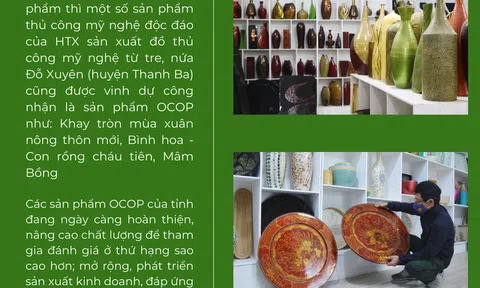 Sản phẩm OCOP đậm nét đặc trưng vùng đất Tổ