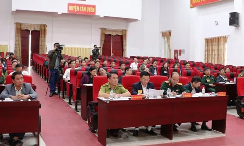 Lai Châu: Huyện Tân Uyên diễn tập ứng phó cháy rừng - Tìm kiếm cứu nạn năm 2022
