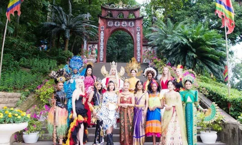 Thí sinh Hoa hậu Du lịch thế giới năm 2022 trải nghiệm tại Phú Thọ