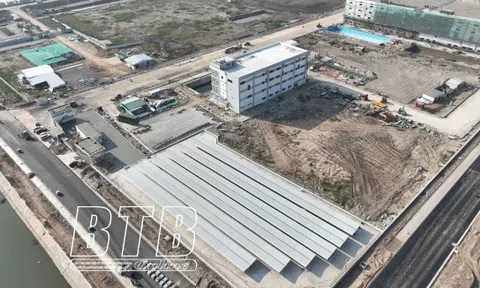 Sắc xuân trên khu công nghiệp Liên Hà Thái