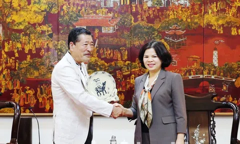 Bắc Ninh: Chủ tịch UBND tỉnh tiếp và làm việc với Chủ tịch Hội Hữu nghị Nhật Bản - Việt Nam vùng Chukyo