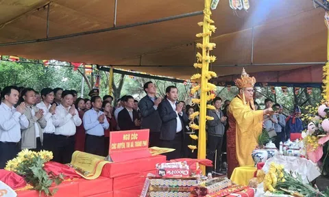 Hải Dương: Tổ chức lễ tế trời đất cầu quốc thái dân an trên núi Ngũ Nhạc