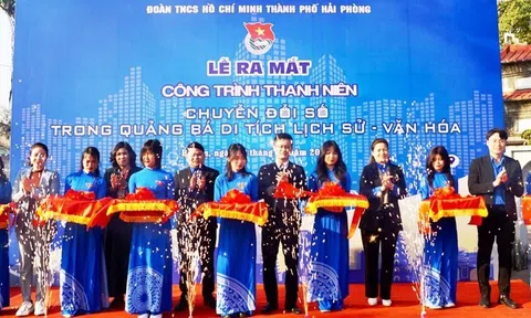 Hải Phòng: Ra mắt Công trình thanh niên “Chuyển đổi số trong quảng bá di tích lịch sử - văn hóa” trên toàn thành phố
