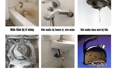 Mấy cách khử canxi trong nước hiệu quả, tiết kiệm nhất