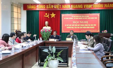 Lai Châu: Ký kết Quy chế phối hợp trong công tác xúc tiến thương mại, tiêu thụ sản phẩm nông nghiệp