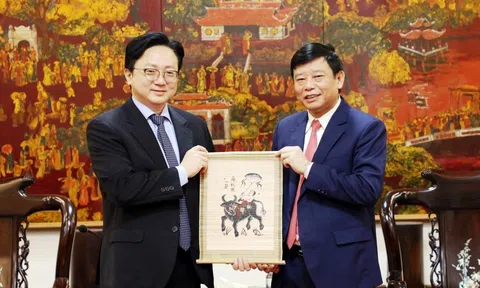 Lãnh đạo tỉnh Bắc Ninh tiếp và làm việc với Quỹ toàn cầu hoá Saemaul, Hàn Quốc