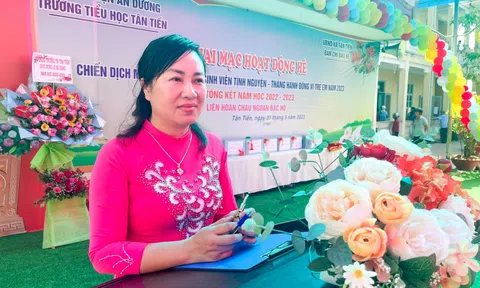 Hải Phòng: Trường tiểu học Tân Tiến huyện An Dương - tổng kết nhiệm vụ năm học là dịp đánh giá công tác giáo dục học sinh