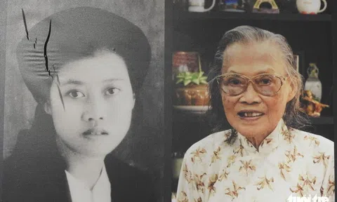 GS Lê Thi - Người kéo cờ trong Lễ Độc lập