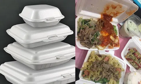 Túi nilon, hộp xốp không thể tùy tiện dùng