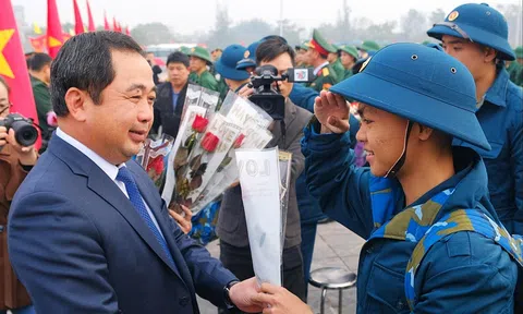 Hải Dương: 2.500 thanh niên lên đường nhập ngũ