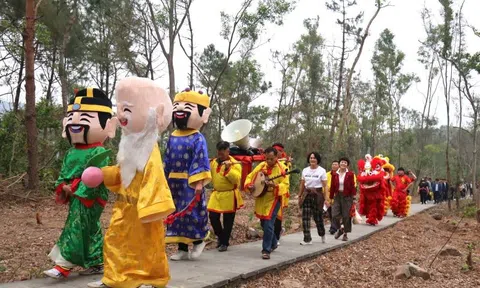 Lễ tế trời đất cầu quốc thái dân an trên núi Ngũ Nhạc