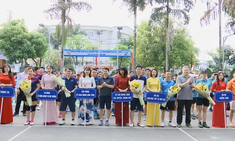 Ngành Nông nghiệp và Môi trường Sơn La tổ chức Giải thể thao lần thứ 1