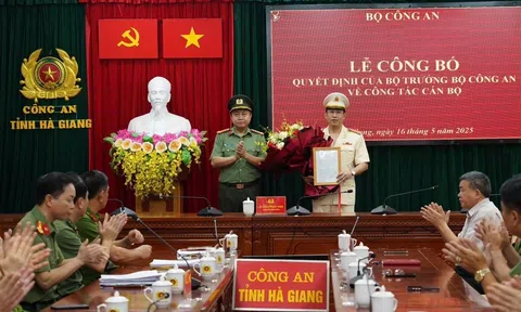 Bí thư Huyện ủy Bắc Quang được bổ nhiệm làm Phó Giám đốc Công an tỉnh Hà Giang