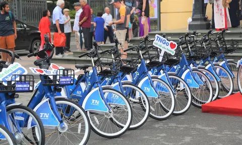 Xe đạp công cộng – mảnh ghép xanh trong bức tranh giao thông Hà Nội