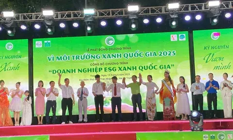 Phát động Chương trình Vì Môi trường xanh Quốc gia 2025