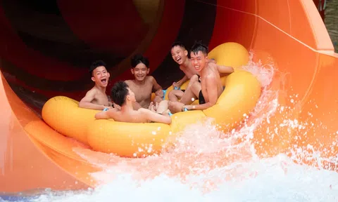 Công viên nước Sầm Sơn điểm đến hấp dẫn của du khách trong dịp hè
