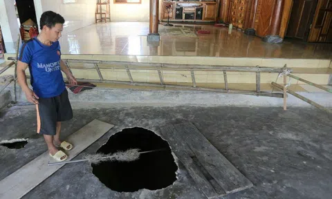 Nghệ An công bố nguyên nhân hiện tượng sụt, lún đất và "hố tử thần" tại huyện Quỳ Hợp