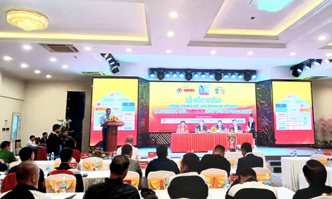 VFF tổ chức lễ bốc thăm chia bảng vòng chung kết giải bóng đá U21 quốc gia Thanh Niên lần thứ 26