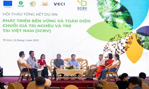 Sản phẩm từ nghêu, tre Việt Nam vươn tầm thế giới nhờ phát triển bền vững, toàn diện chuỗi giá trị