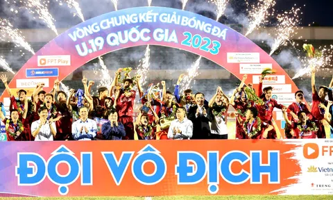 Giải Bóng đá U19 Quốc gia 2023: U19 Sông Lam Nghệ An lại "lỡ hẹn" với cúp vô địch