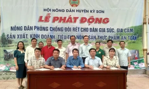 Huyện Kỳ Sơn (Nghệ An) phát động chương trình "Nông dân phòng chống đói, rét cho gia súc, gia cầm, sản xuất, kinh doanh, tiêu thụ nông sản thực phẩm an toàn”