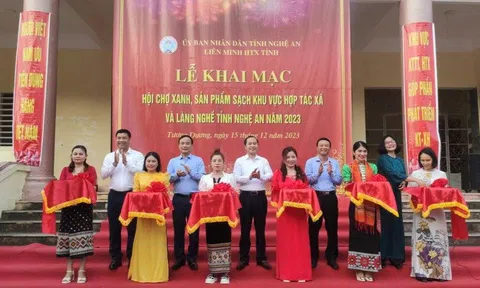 Nghệ An: Khai mạc Hội chợ Xanh năm 2023