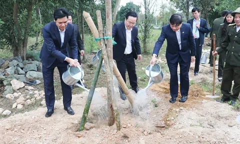 Tỉnh Nghệ An phát động phong trào "Tết trồng cây đời đời nhớ ơn Bác Hồ" xuân Ất Tỵ 2025